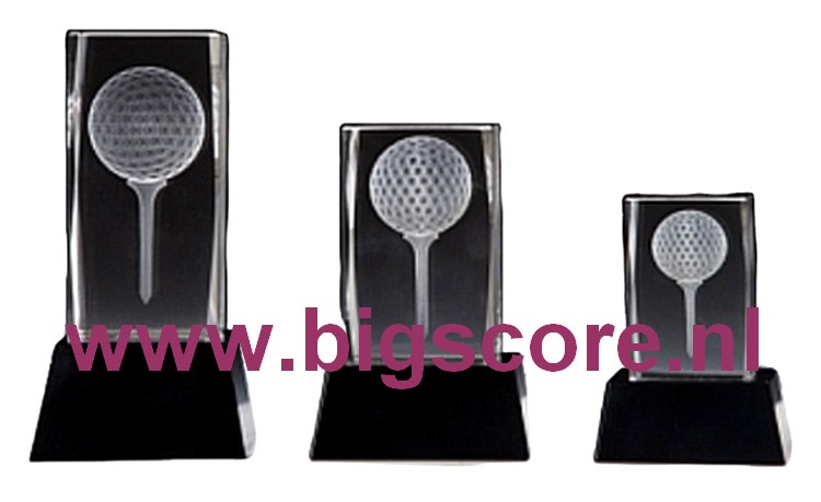 Golf 3D Kristal BSST 67501 t/m 67503